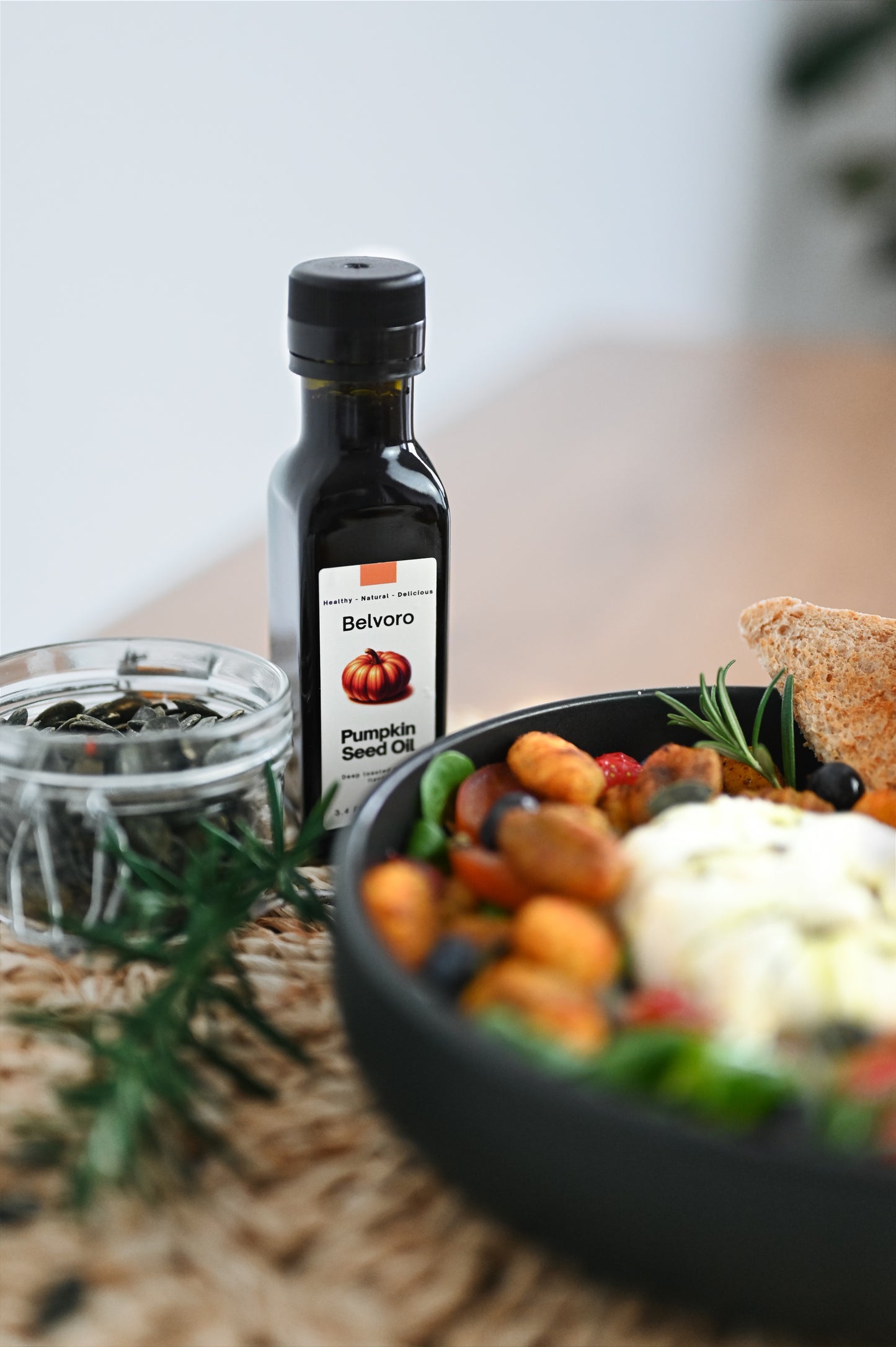 Belvoro Premium 100% Pumpkin Seed Oil