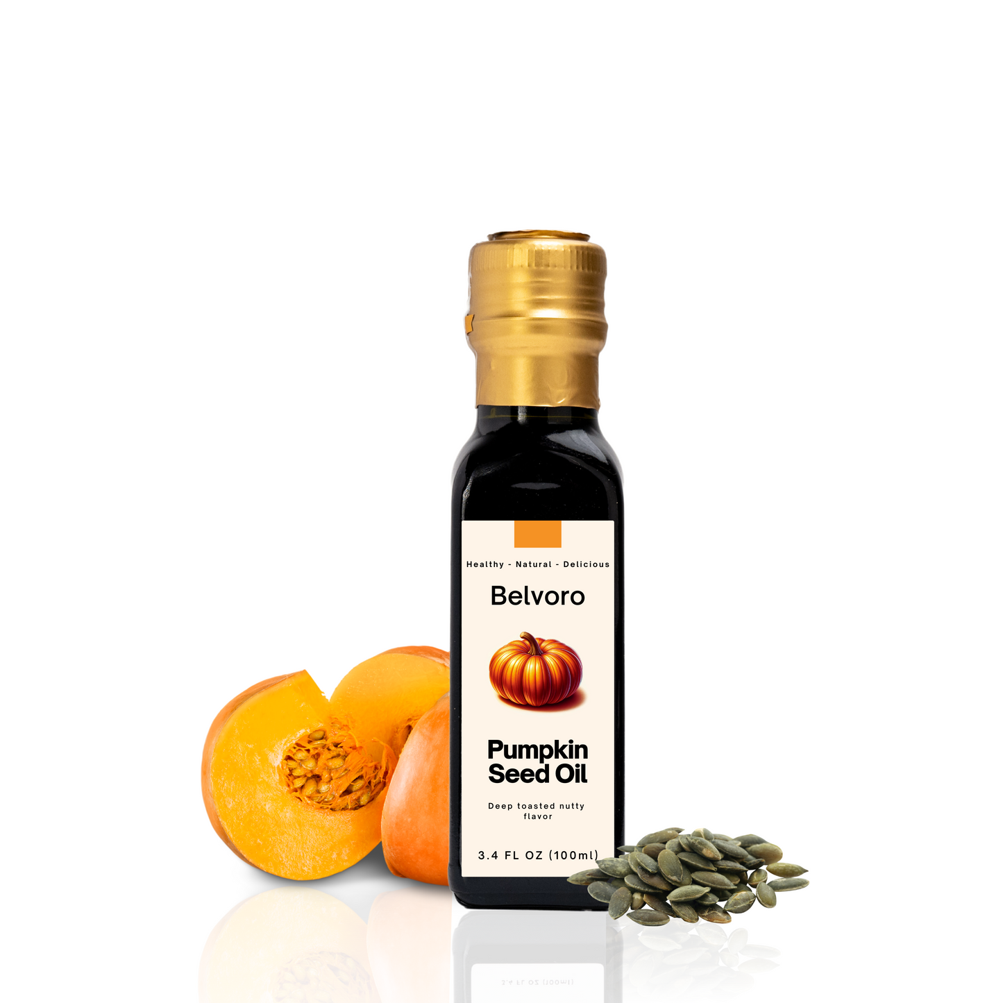 Belvoro Premium 100% Pumpkin Seed Oil