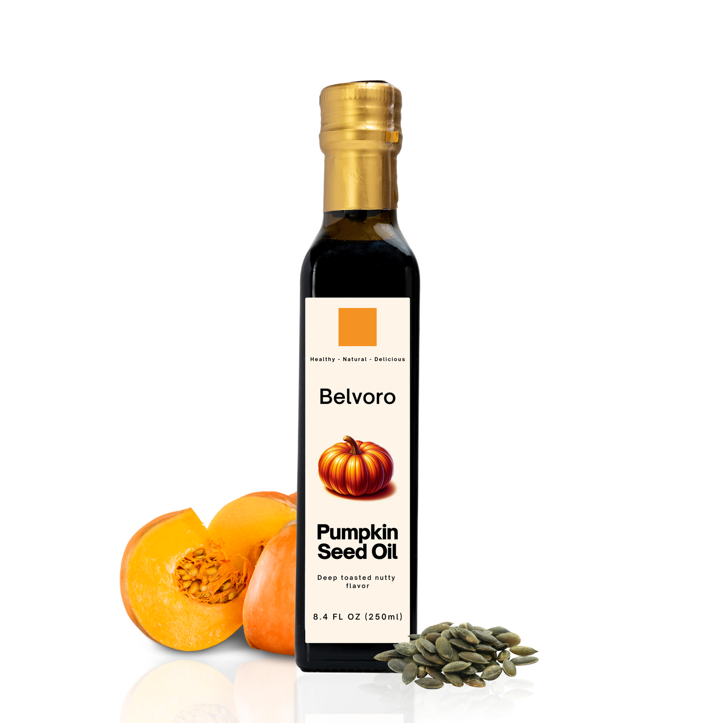 Belvoro Premium 100% Pumpkin Seed Oil