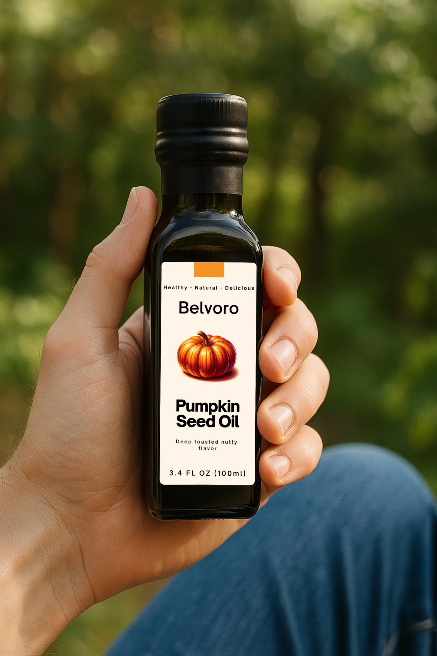 Belvoro Premium 100% Pumpkin Seed Oil